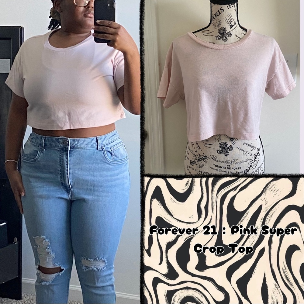 💜30% off sale💜 Forever 21 | Blush Pink Super Crop Top